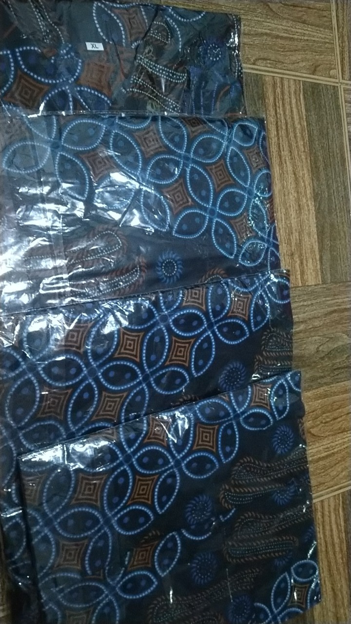 Batik Couple Keluarga Sania Ruffle Ori Ndoro Jowi Dnt Candi