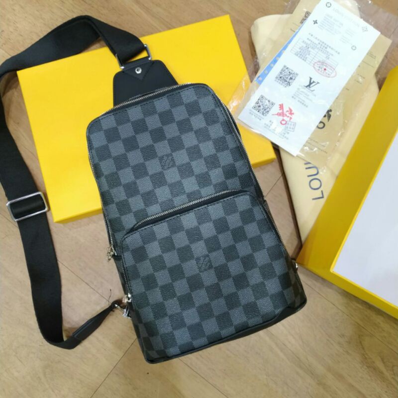 bodybag / tas selempang pria Branded LV kualitas mirror 02