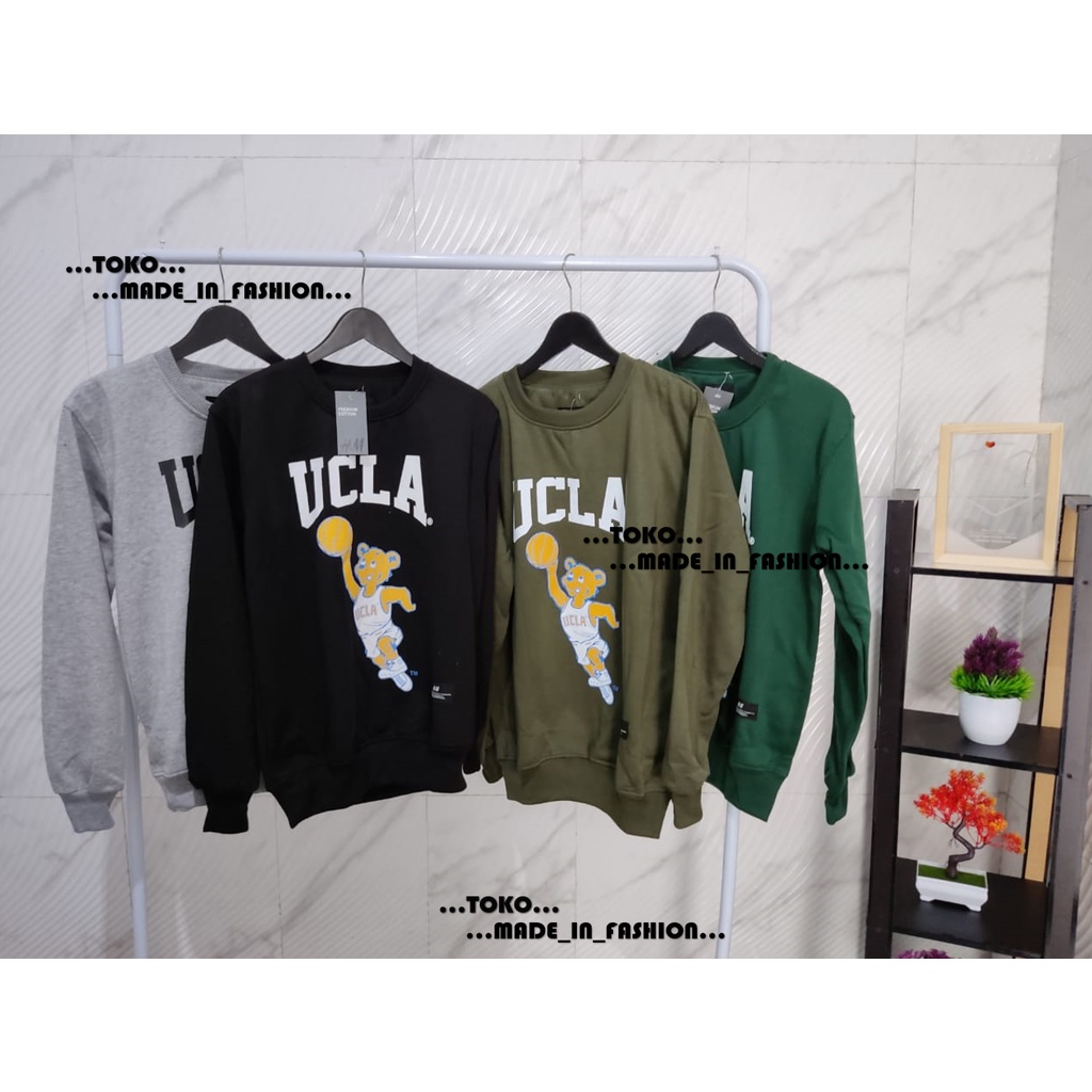 Sweater Crewneck Premum Quality / Crewneck Casual Pria Wanita UCLA