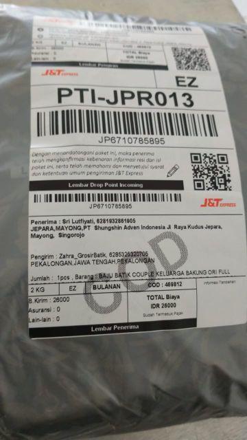 Dress Tunik Batik Motif Garis Salur Biru Telur Asin Hijau Tosca Big Siz Jumbo M L Xl Xxl Murah