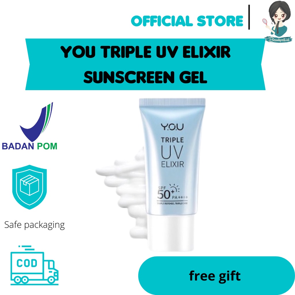 YOU Triple UV Elixir Sunscreen Gel SPF 50+ PA++++