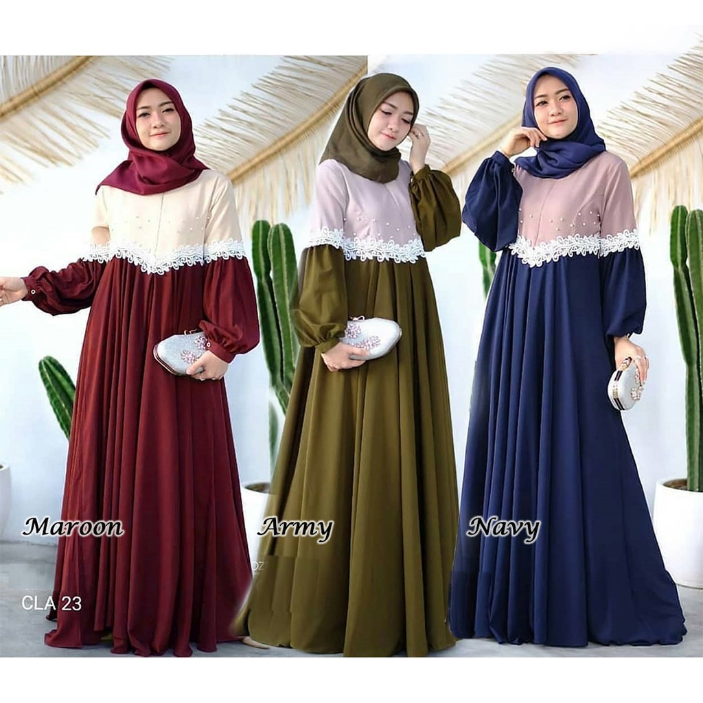 Gamis modis modern CLARISSA MAXY