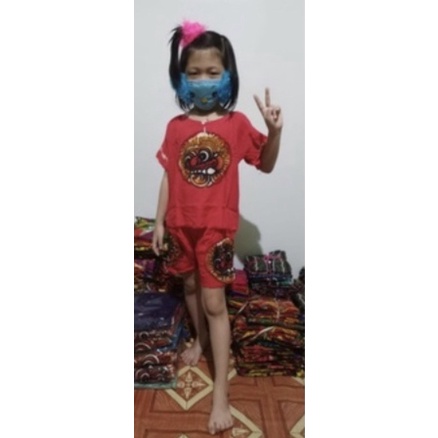setelan baju barong anak celana panjang NO 1-5 anak 1-10tahun