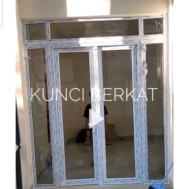 UPVC Conch/Kusen Pintu/Jendela/Daun Pintu/Daun Jendela