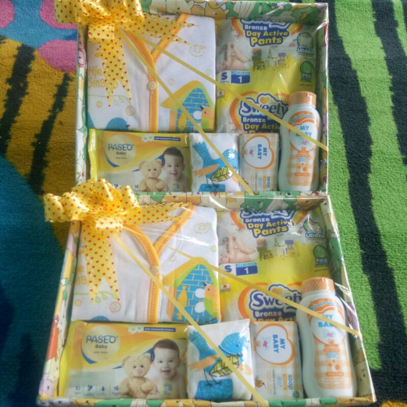 PARSEL BAYI FREE KARTU UCAPAN DAN PACKING BUBLEWRAP+KARDUS