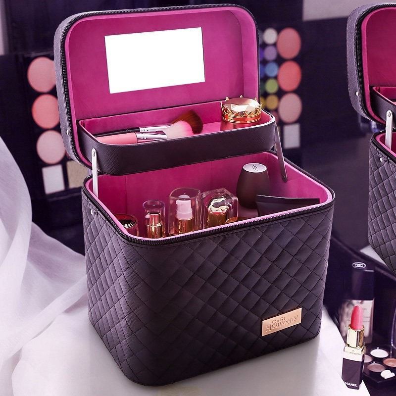 BOM9827 PROMO KOTAK KOSMETIK WANITA BOX TAS MAKEUP BARU BAGUS KEKINIAN IMPORT BATAM