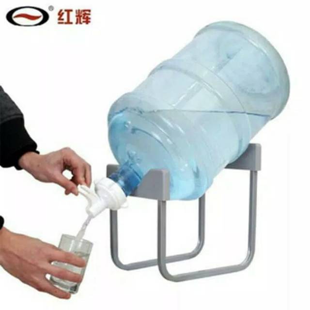 KAKI GALON / DUDUKAN GALON AIR / TATAKAN / BRAKET + KRAN