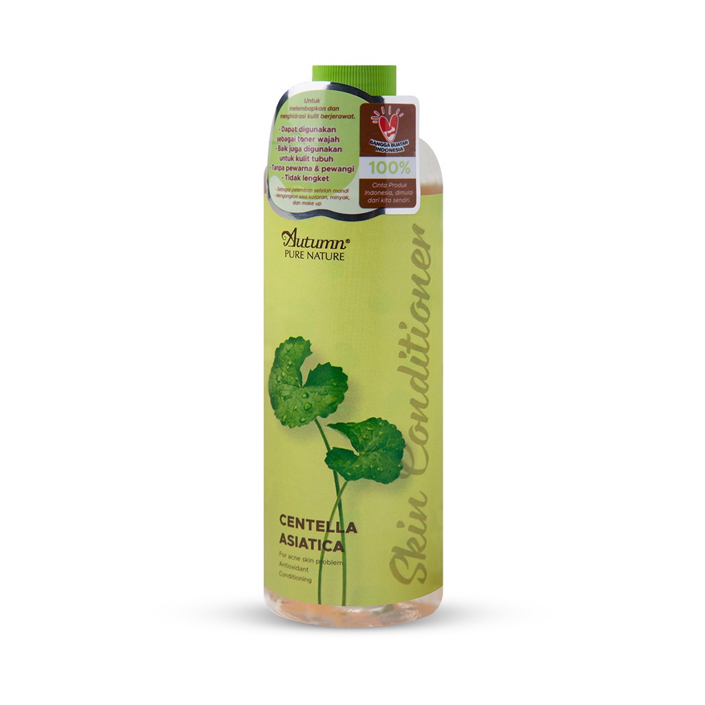 BISA COD - AUTUMN TONER SKIN CONDITIONER WITH CENTELLA ASIATICA (Free Botol Spray) - TONER WAJAH KHUSUS JERAWAT