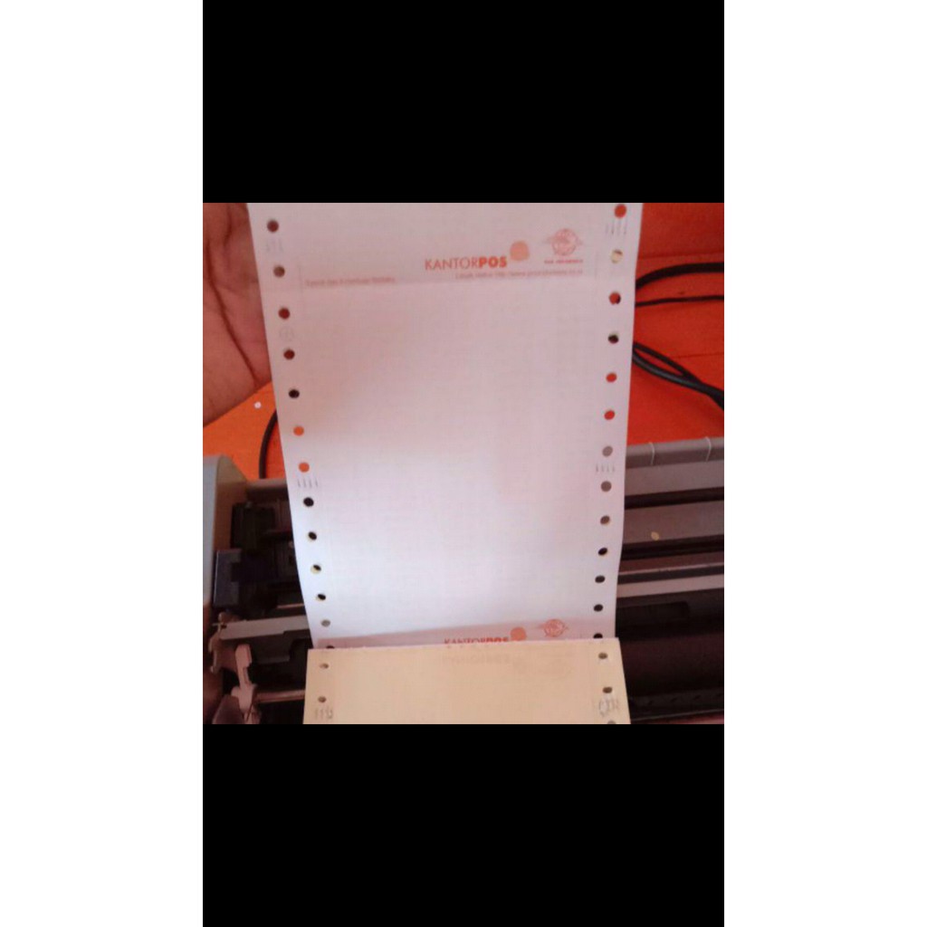 Kertas resi kantor pos 2 ply 1000 transaksi