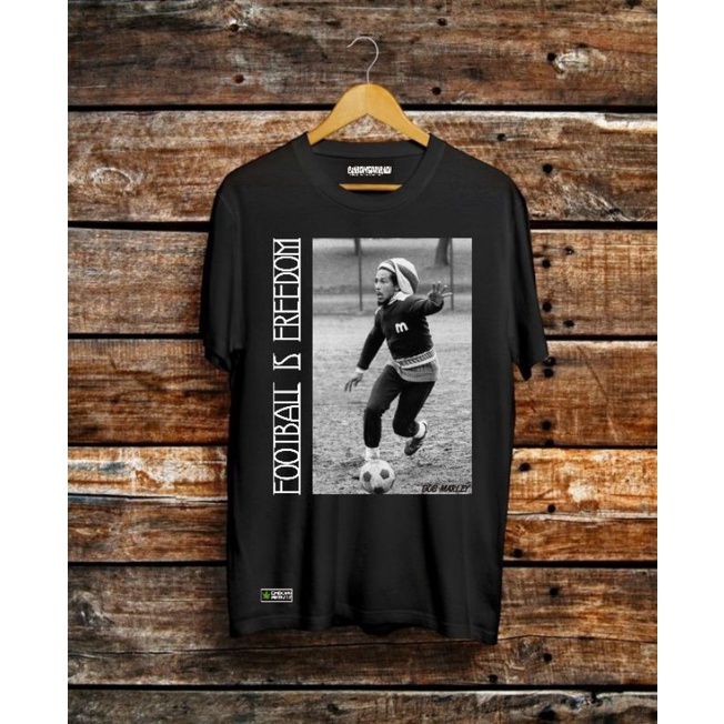 T-SHIRT//BOB MARLEY//FOOTBALL//EMBONGPRIBADI