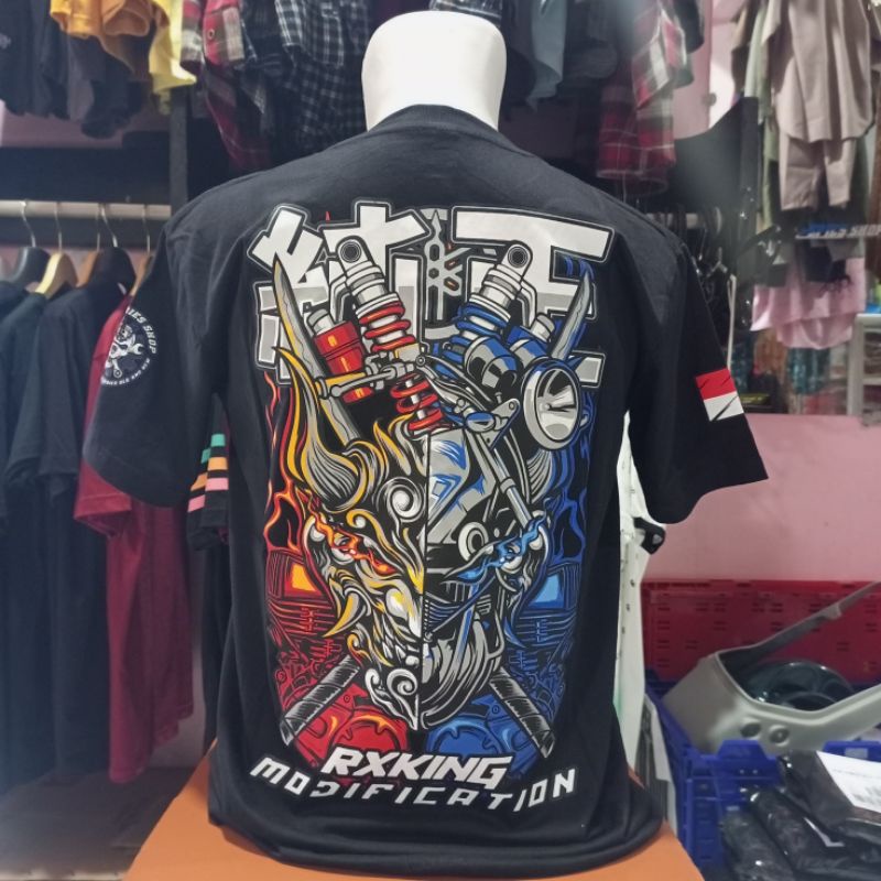 KAOS RX KING ONI MASK  SPESIAL EDITION KAOS KOMUNITAS RX KING KAOS RX SERIES SHOP PREMIUM