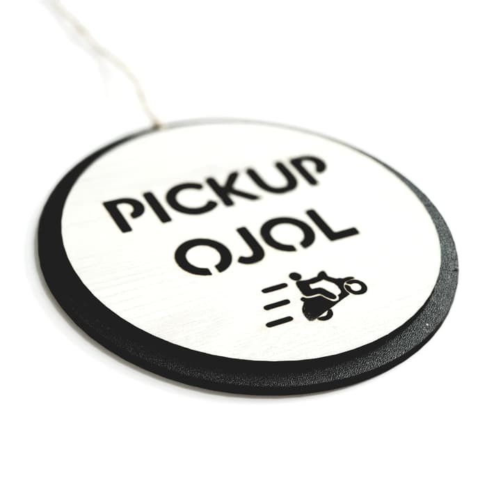 Gantungan Sign Cafe - PICKUP OJOL - BULAT
