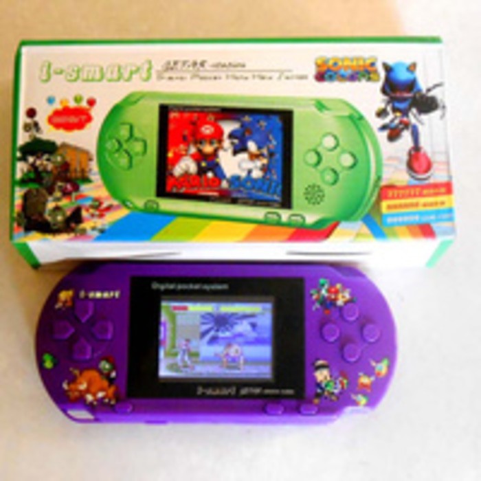GAME BOY I SMART 32 BIT MAINAN ANAK PORTABLE STREET FIGHTER DRAGON BALL ART CAR FIGHTING NINTENDO C