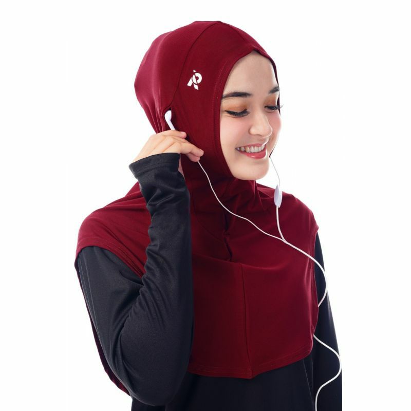 [FREE MASKER] Rocella Hijab Sonia Sport - Hijab Sport Bersepeda - Hijab Sport Running - Jilbab Olahr