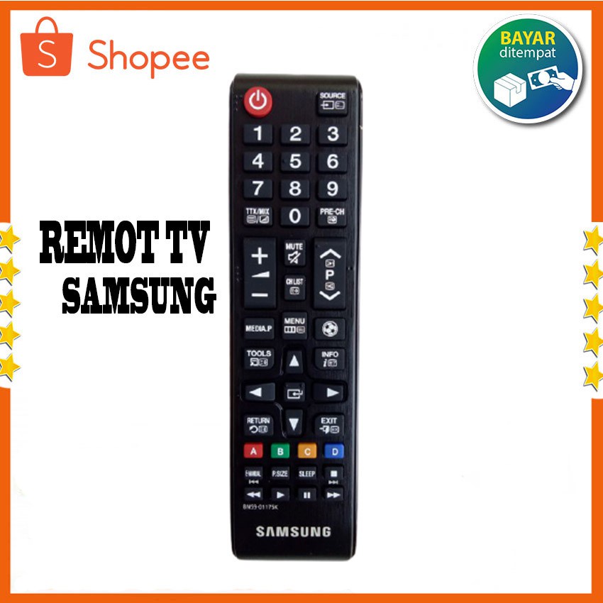 Remot Tv SAMSUNG LCD LED Original Pabrik / KW