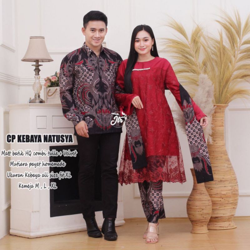 CP KEBAYA NATUSYA best seller ORI pake selendang