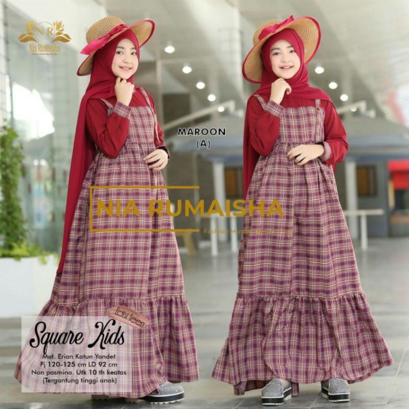 gamis tanggung remaja