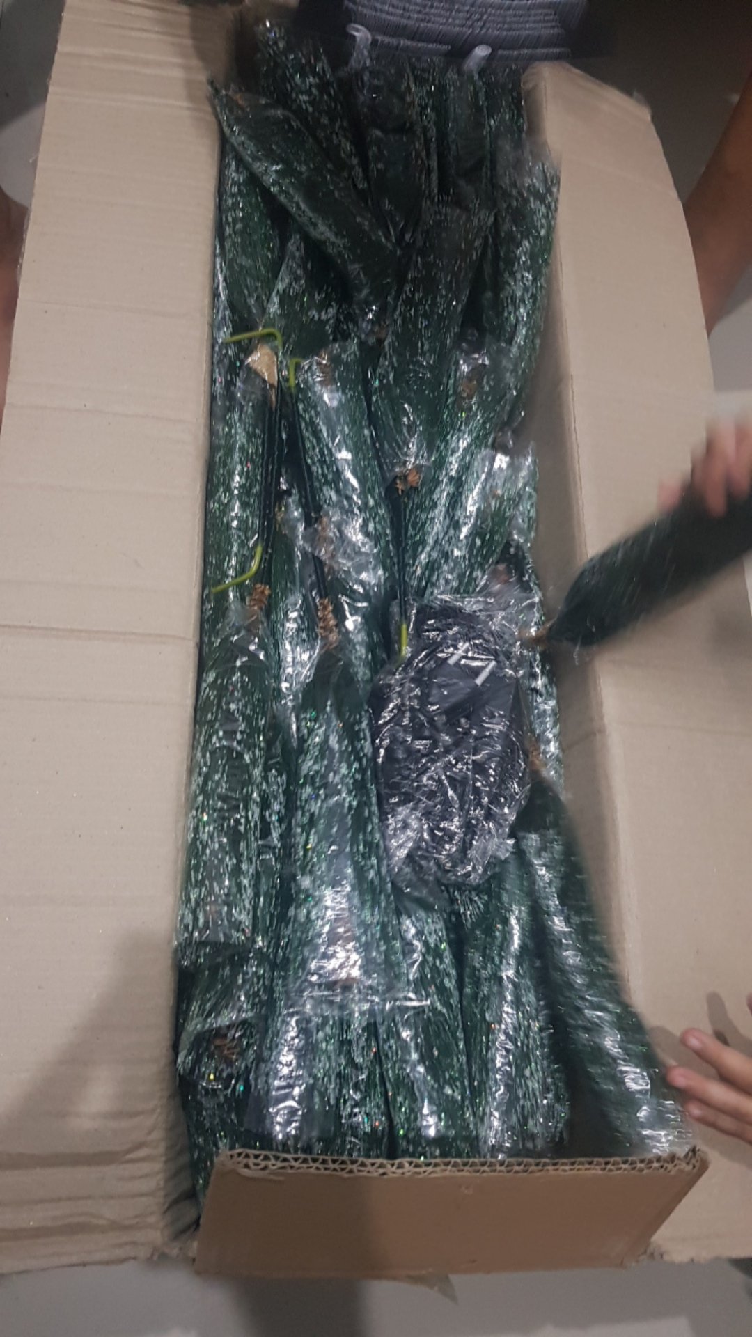 Pohon Natal Jarum Premium Tinggi 1.5 Meter 150 Cm 5 Feet Ft Tipe Pine Christmas Tree