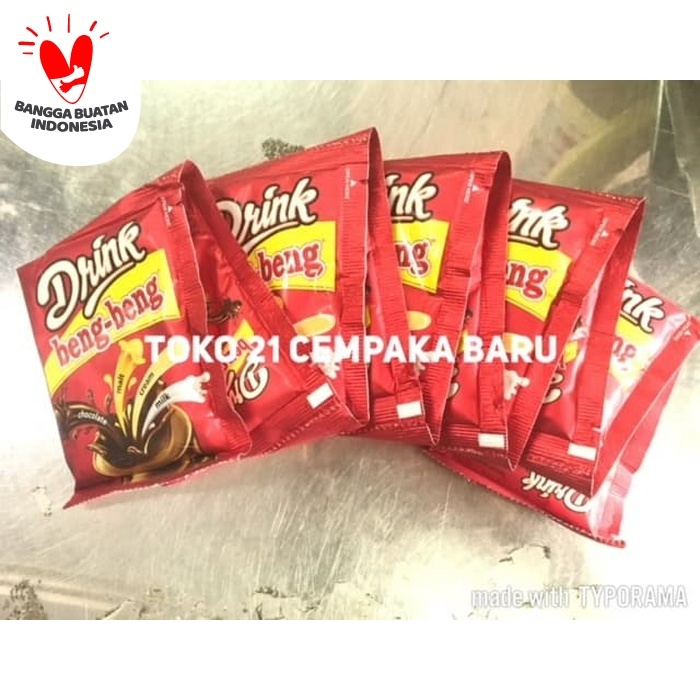 

MINUM-SIAP-DRINK-TO-READY- BENG BENG DRINK 1 RENCENG ISI 10 PCS | BENG-BENG BENGBENG DRINK COKLAT