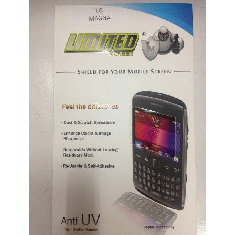 Anti Gores Clear LG Magna