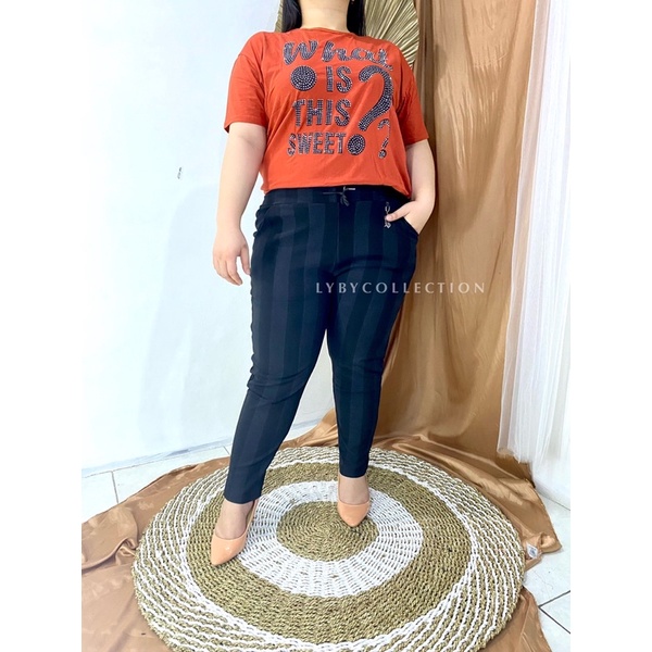 Celana wanita jumbo / celana kantor jumbo / celana kain big size / Celana wanita jumbo import