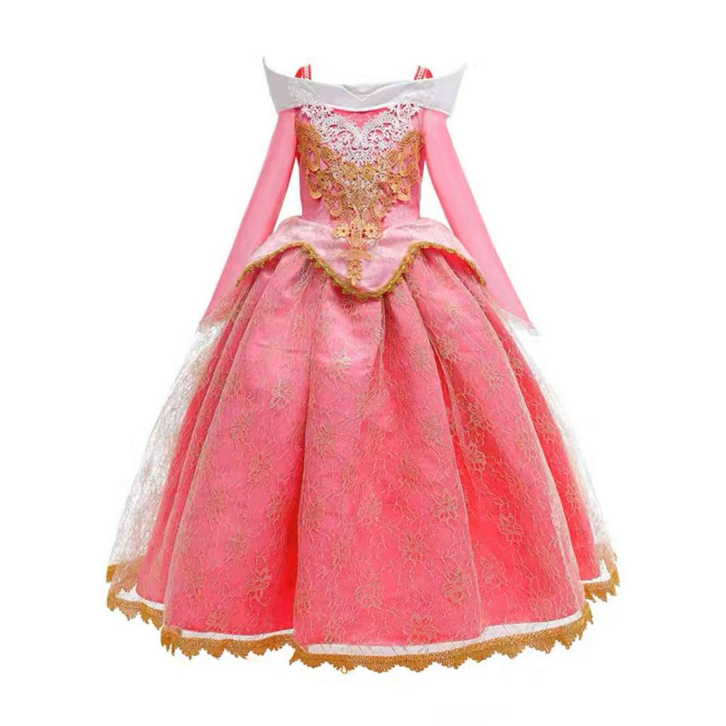 Kostum Dress Princess Aurora Pink