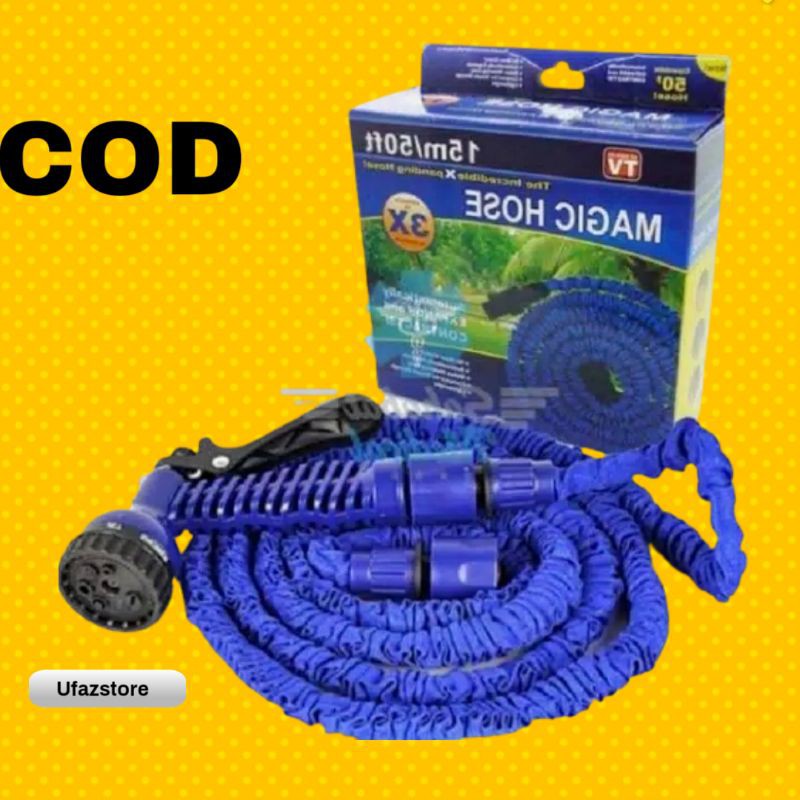 SELANG AIR MAGIC HOSE 15M FT 50M SLANG AJAIB JET SHOWER