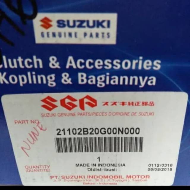 mangkok ganda shogun 125 orisinil sgp