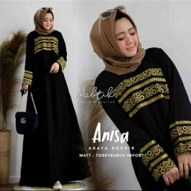 Anisa abaya bordil