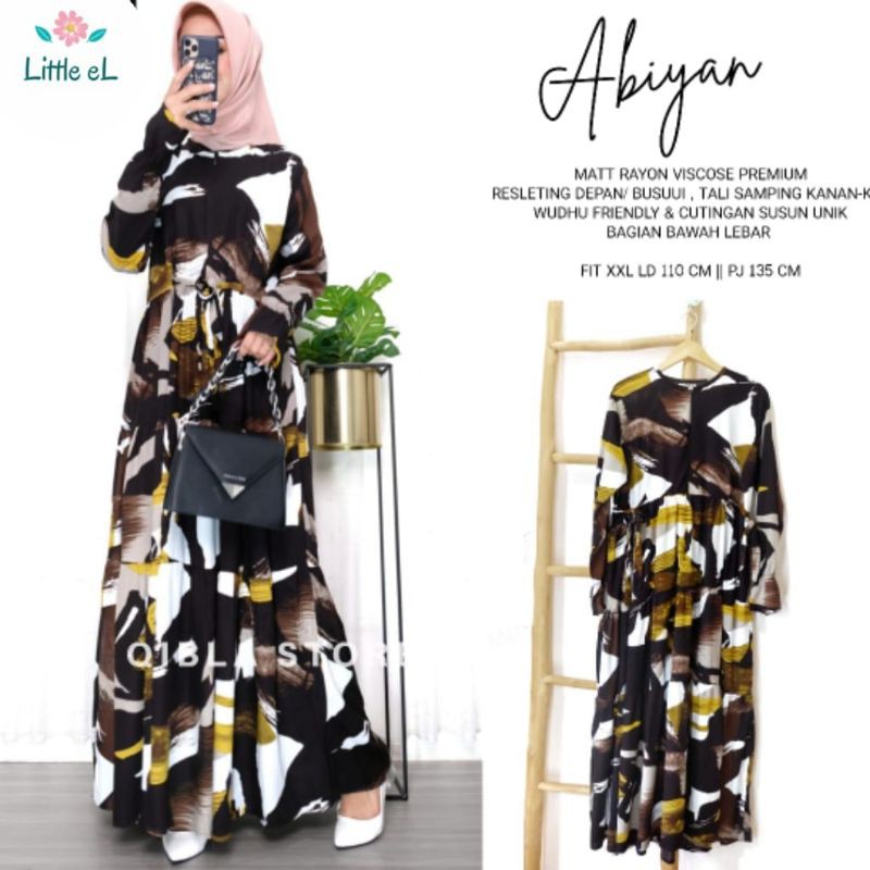 ABIYAN GAMIS/GAMIS MURAH/GAMIS MOTIF/GAMIS PREMIUM/GAMIS ABSTRAK/LONG DRESS/MAXY/MAXI/GAMIS