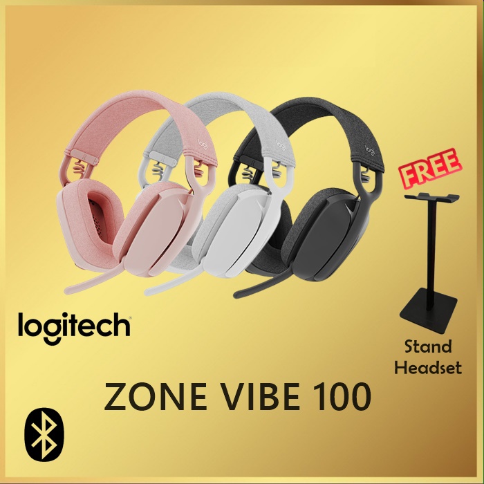 Logitech Zone Vibe 100 wireless Headset Bluetooth