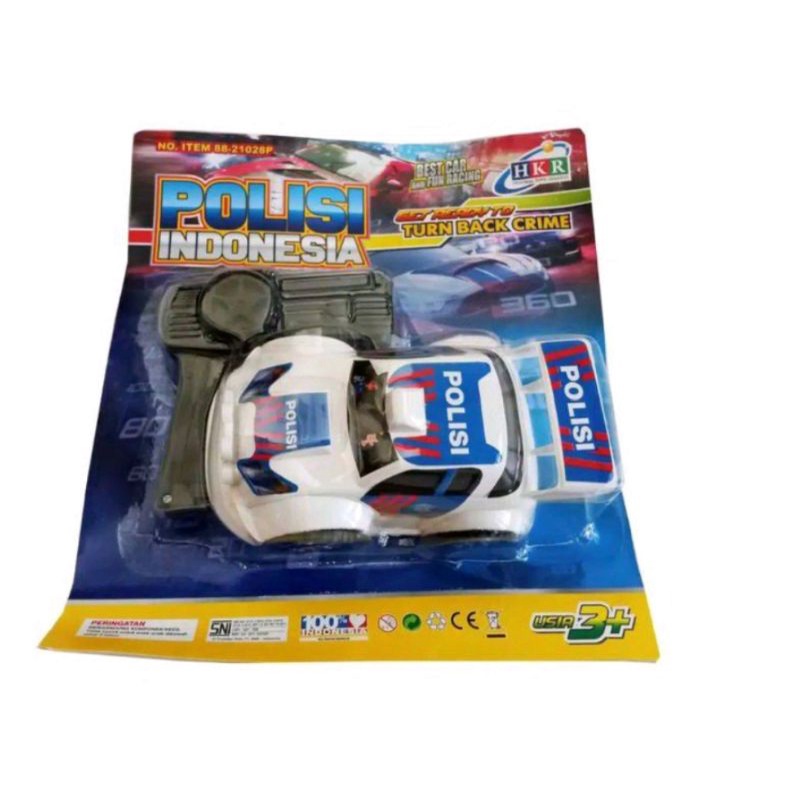 Mainan Remote Mobil Mobilan Polisi Murah Meriah| PAKAI KABEL 88-21024