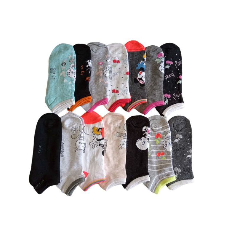 kaos kaki semata kaki bermotif - kaos kaki bandung