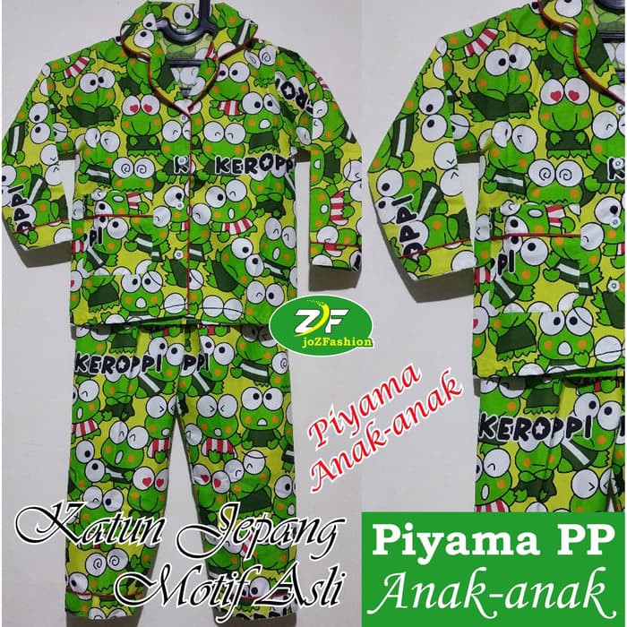 Baju Tidur Anak Lengan Panjang