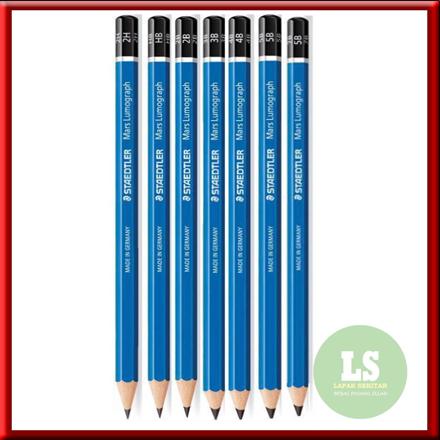 

Staedtler Pensil / Pencil Mars® Lumograph® HB, B, 2B, 3B, 4B, 5B