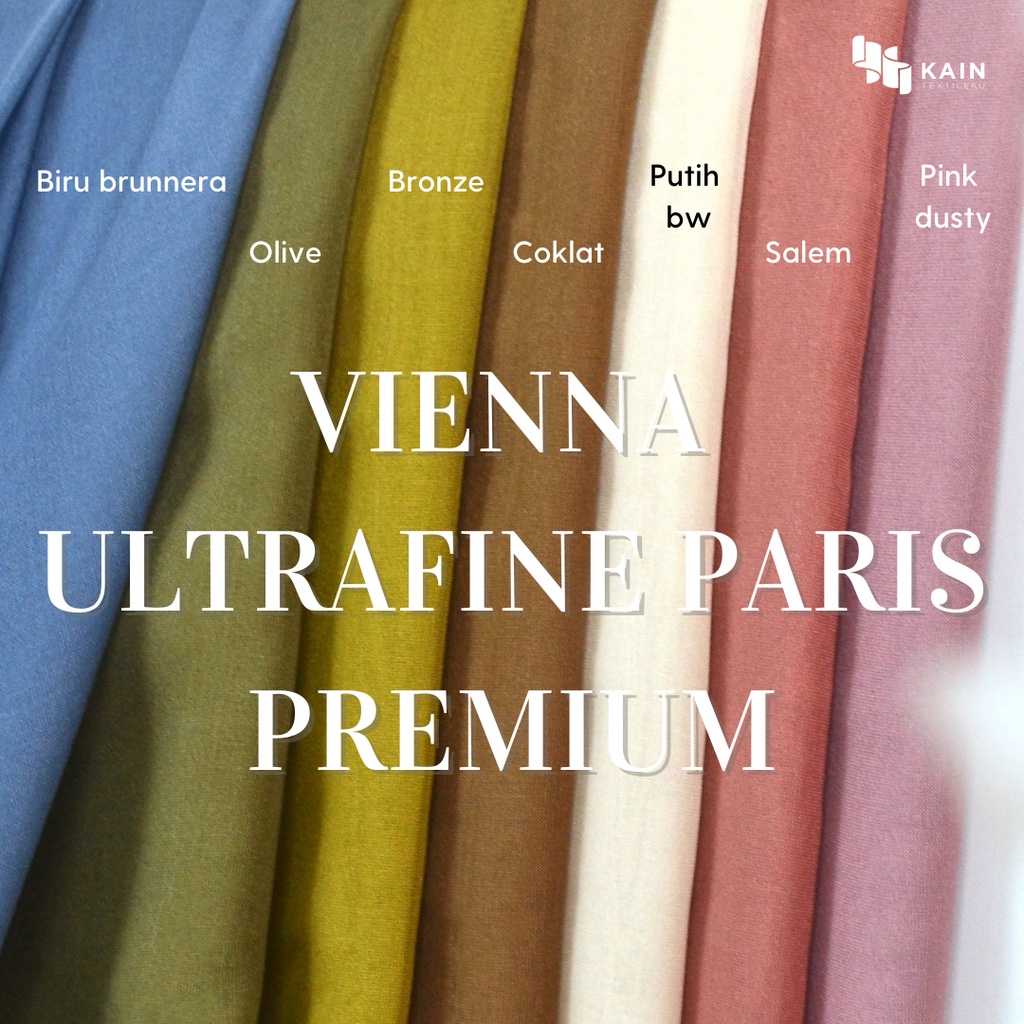 0.5 meter Kain Vienna Ultrafine Voal Paris Premium