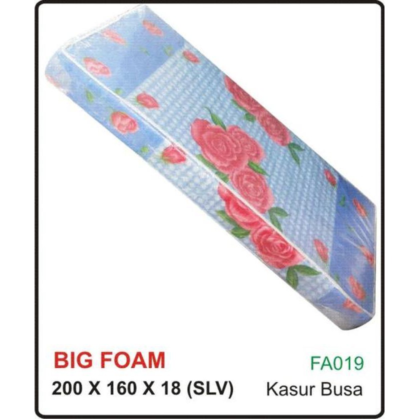 IH |  BIG FOAM 200 X 160 X 18 (SLV) KASUR  | Perlengkapan rumah