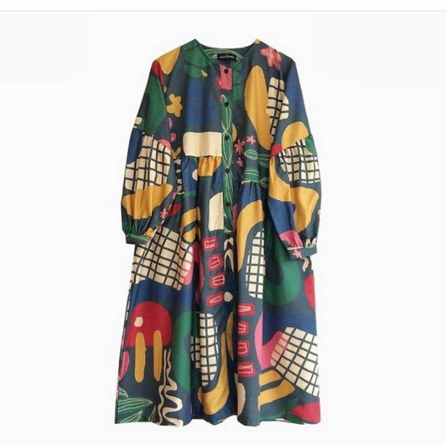 Tine dress Navy by Nadjani Indonesia