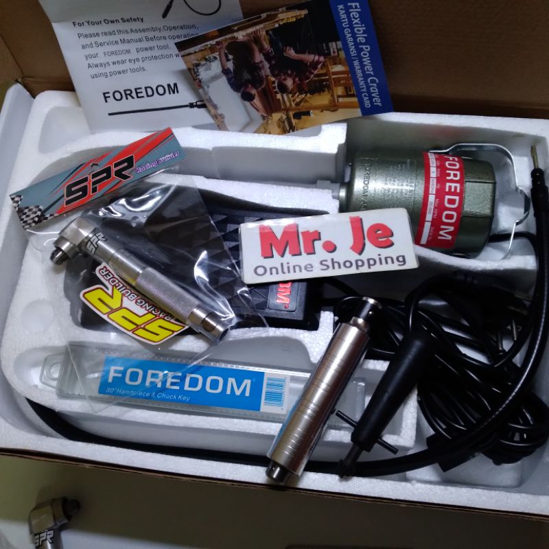 bor tuner cuner bengkok 90 spr foredom cc30