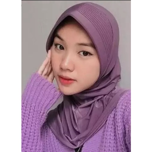 HIJAB SPORT /JILBAB SPORT BERKUALITAS HARGA TERJANGKAU / HIJAB INSTANT SPORT HIGH QUALITY | HIJAB INSTANT SPORT | HIJAB VOLLY HIGHG QUALITY-LAVENDER