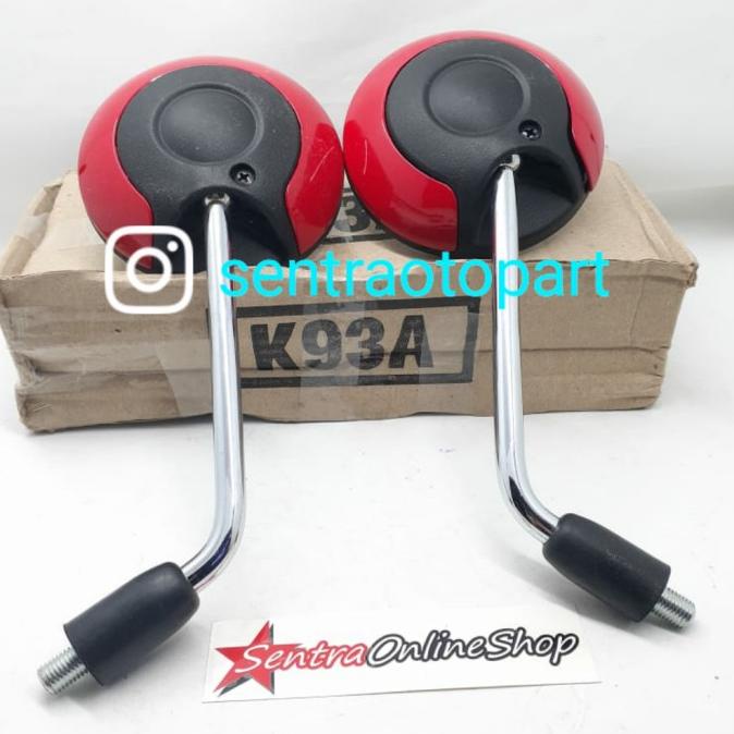 kaca spion miror scoopy fi injeksi esp 2017 2018 merah red original LP