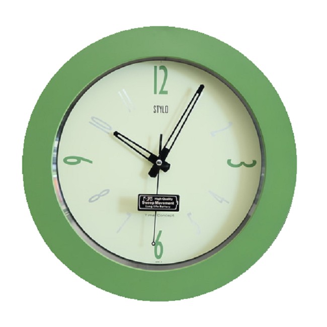 Jam Dinding Stylo 3252T-6 Hijau