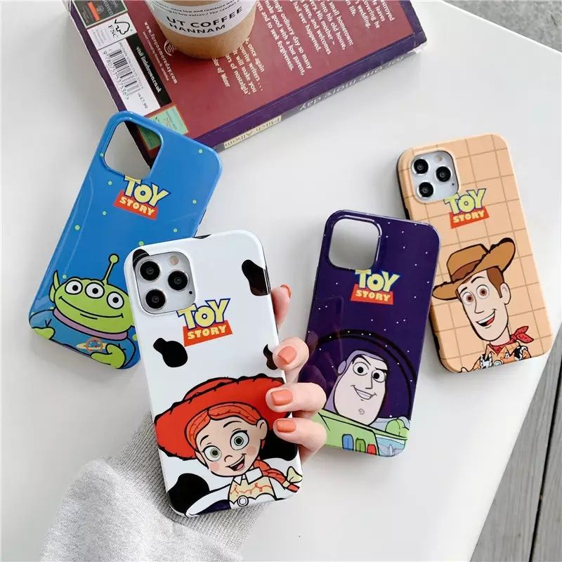 Toy Story Woody Buzz Alien Jessie Cute Soft Case iPhone 6 6s 7 8 + SE 2020 X Xs Xr 11 12 13 Pro Max
