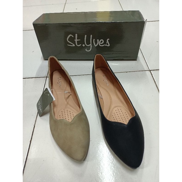 st.yves sepatu flat