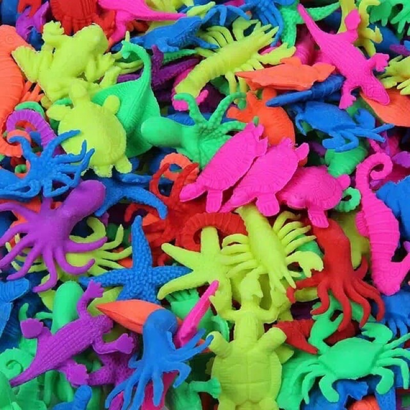 WATER BEADS BENTUK ANIMALS/MAINAN WATER BEADS BENTUK HEWAN