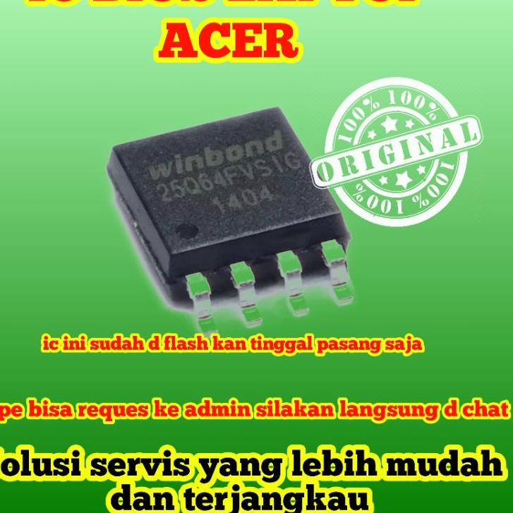 Special Price.. ic bios laptop merk acer siap pakai