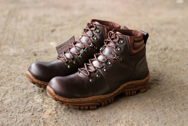 SEPATU SAFETYBOOT KULIT ASLI