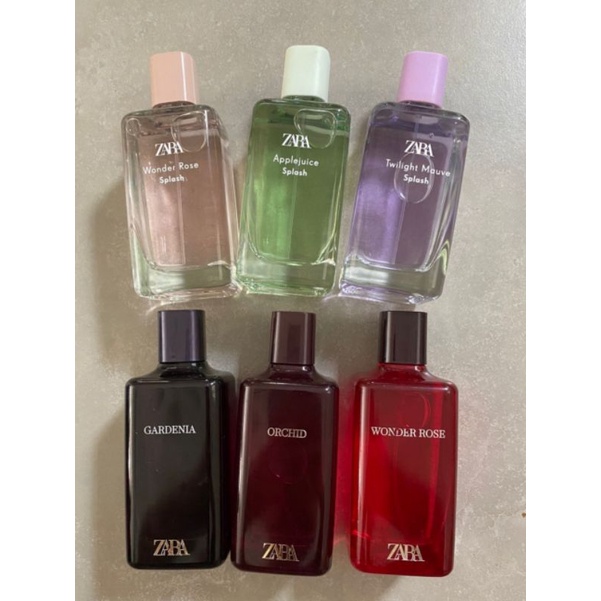 Parfum Zara Size 150ml Wonder Rose Splash / Applejuice Splash / Twilight Mauve Splash / Gardenia / O