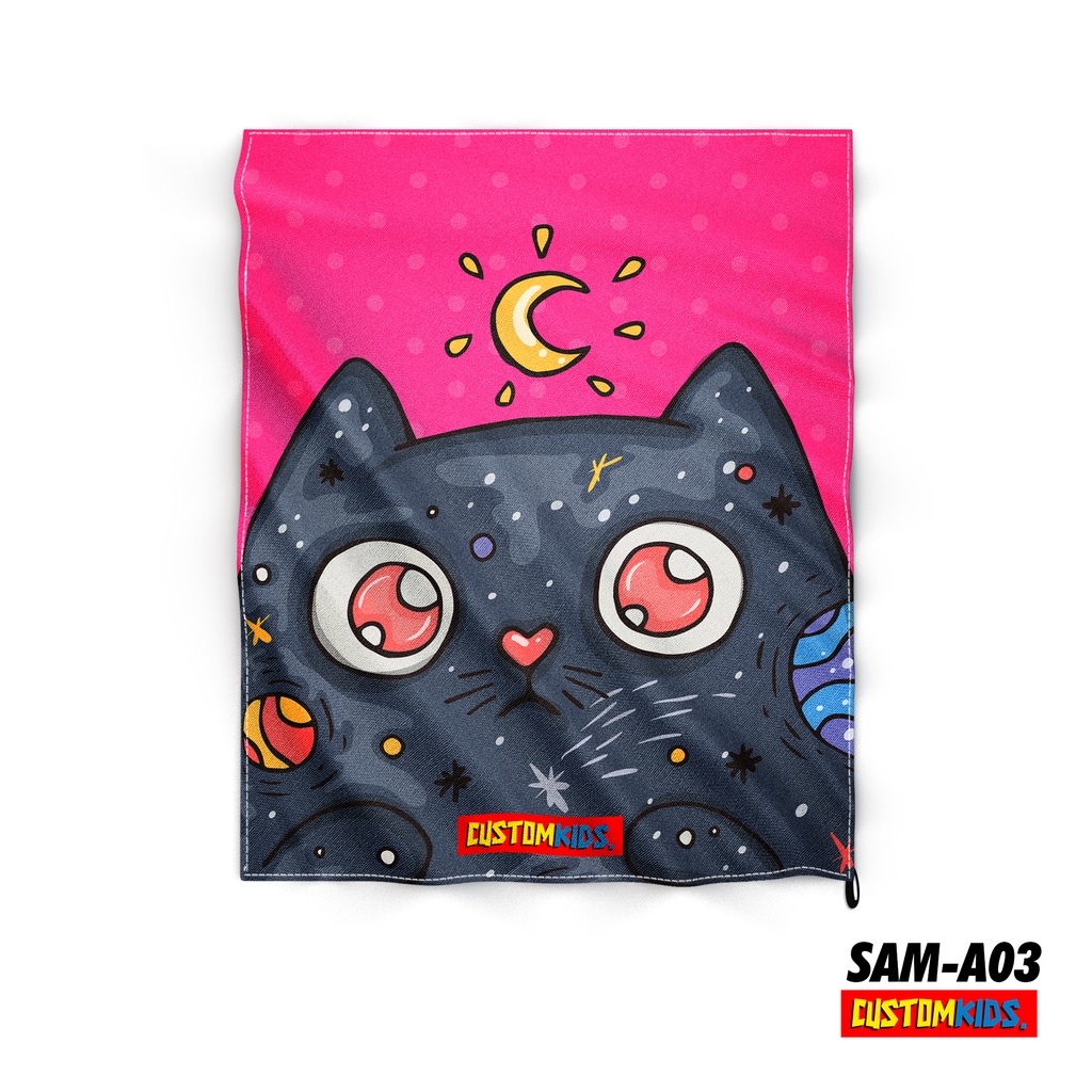 READY STOCK | Sajadah Muka Travelling Anak Printing Anti Air-SAM-A03