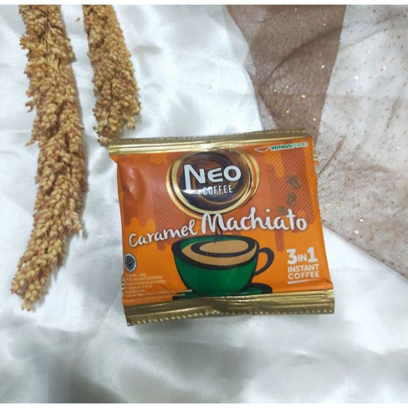 

Kopi Neo Coffee Caramel Machiato 3 in 1 Kemasan Sachet 20 gr